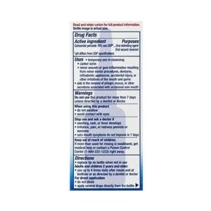Gly-Oxide Oral Cleanser, Antiseptic, Liquid, 3 In1 Action 2 Fl Oz