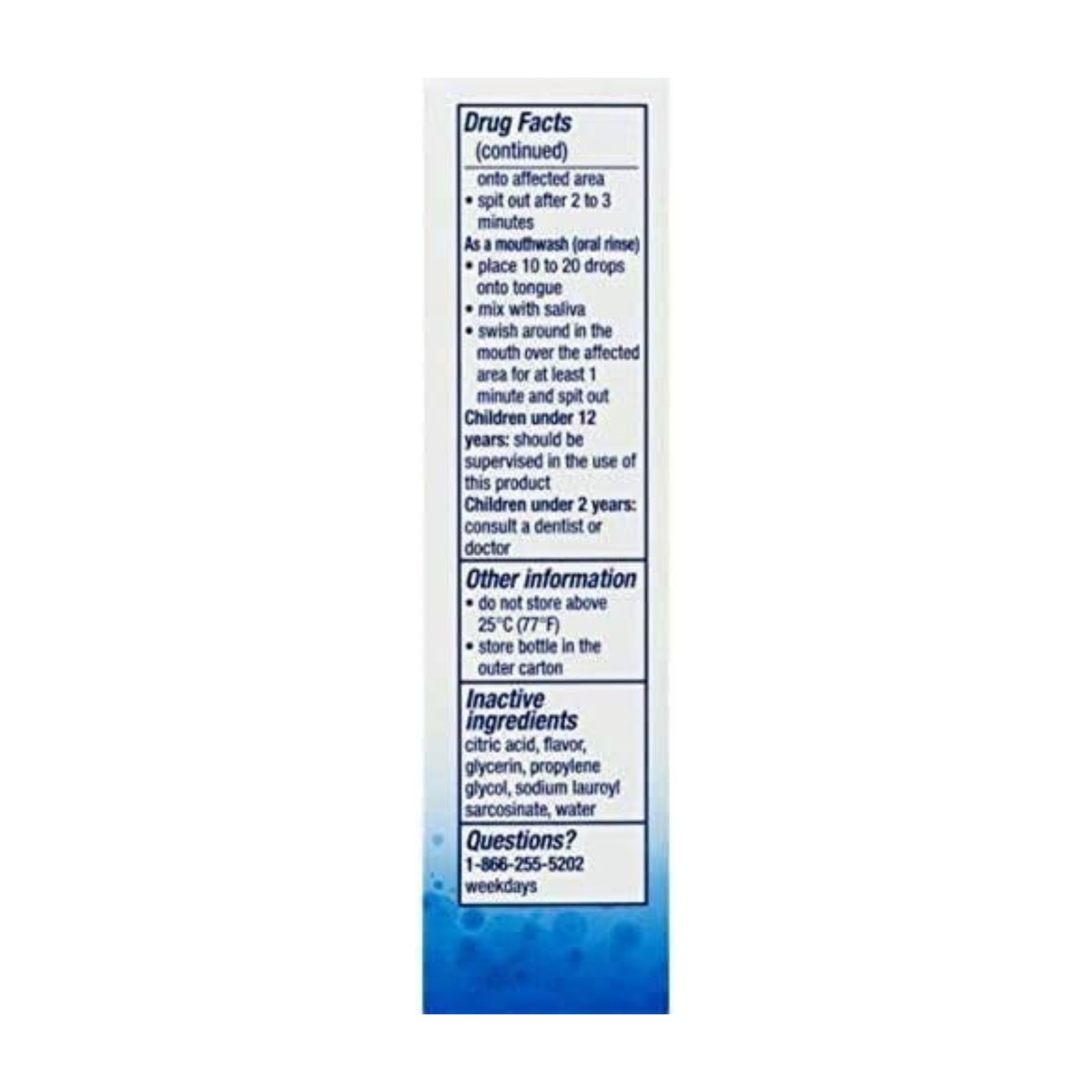 Gly-Oxide Oral Cleanser, Antiseptic, Liquid, 3 In1 Action 2 Fl Oz