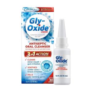 Gly-Oxide Liquid Antiseptic Oral Cleanser, 0.5 FL OZ