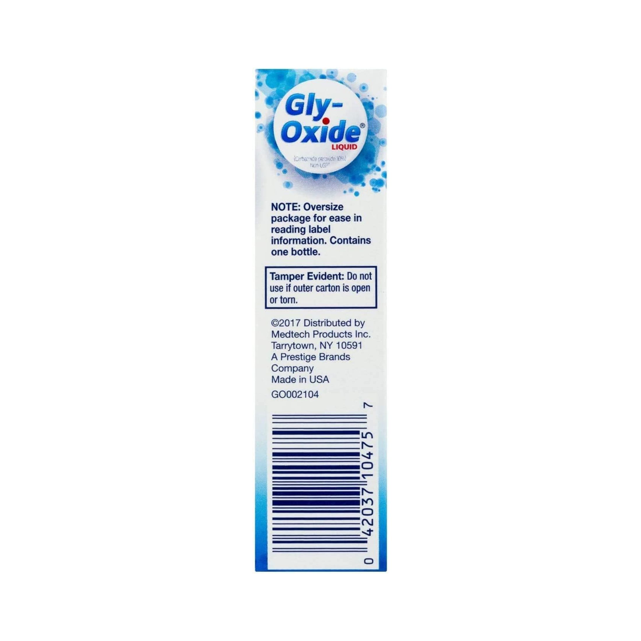 Gly-Oxide Liquid Antiseptic Oral Cleanser, 0.5 FL OZ