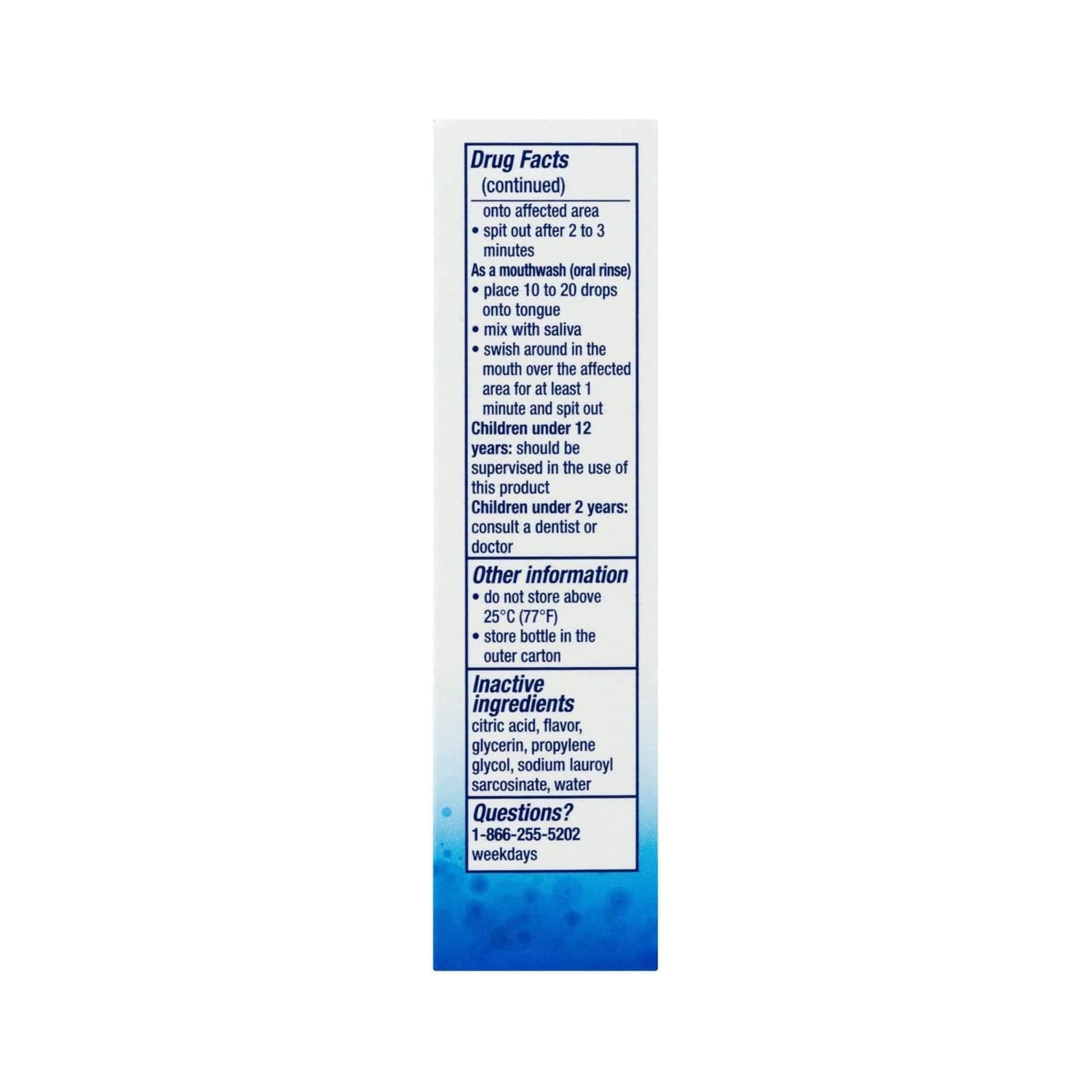 Gly-Oxide Liquid Antiseptic Oral Cleanser, 0.5 FL OZ