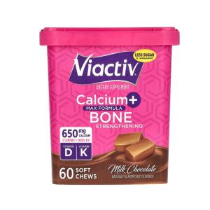 Viactiv Soft Chews, Milk Chocolate, Calcium + Bone Strengthening