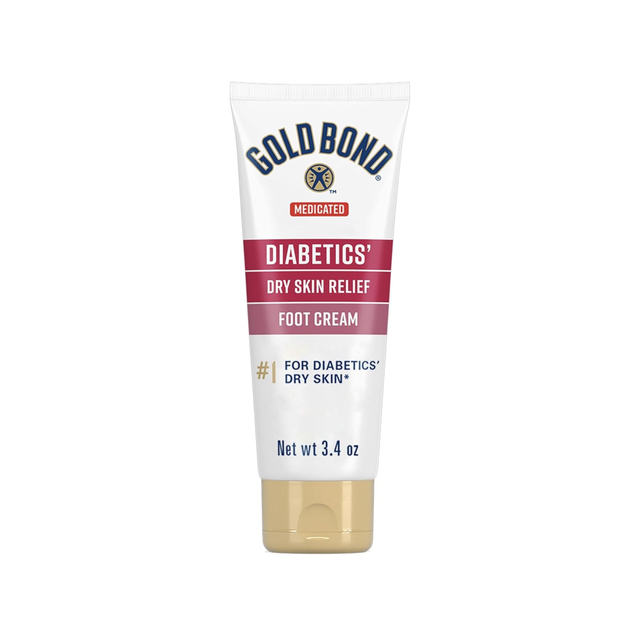 Gold Bond Ultimate Diabetic Dry Skin Relief Foot Cream - 3.4 Oz