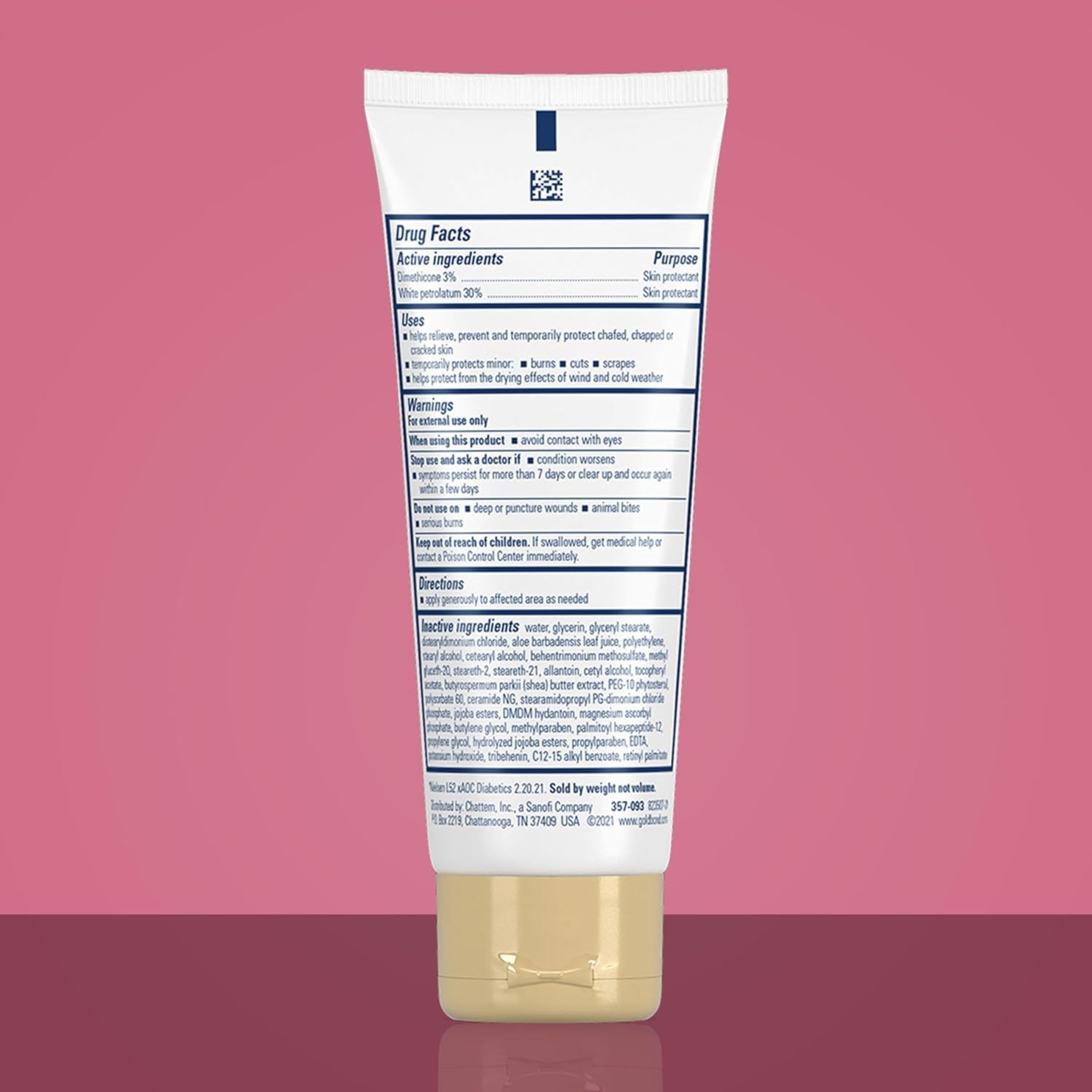 Gold Bond Ultimate Diabetic Dry Skin Relief Foot Cream - 3.4 Oz