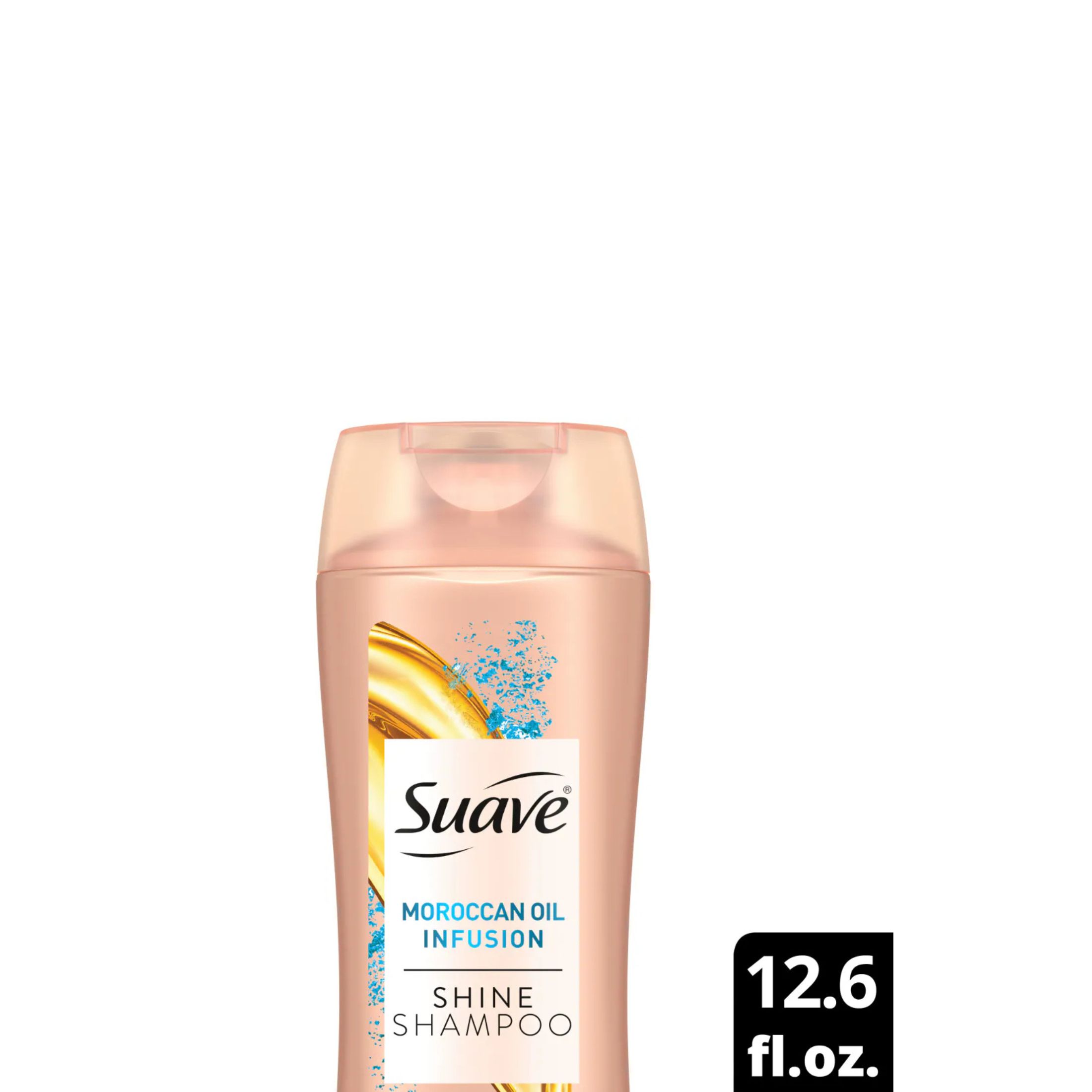 Suave Professionals Shine Shampoo Moroccan Oil Infusion, 12.6 Oz