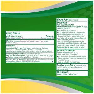 Debrox Earwax Removal Kit, Includes Drops And Ear Syringe Bulb, 0.5 Oz