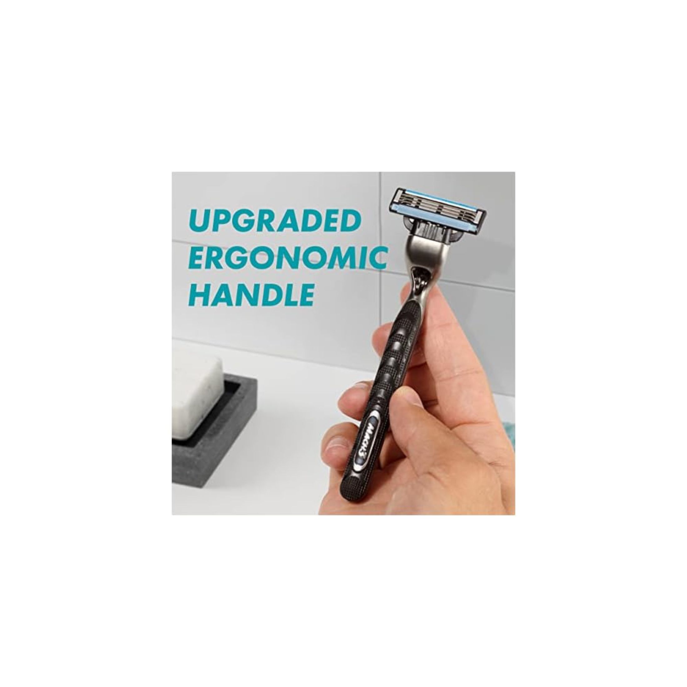 Gillette Mach3 Men'S Razor, Handle & 1 Blade Refill