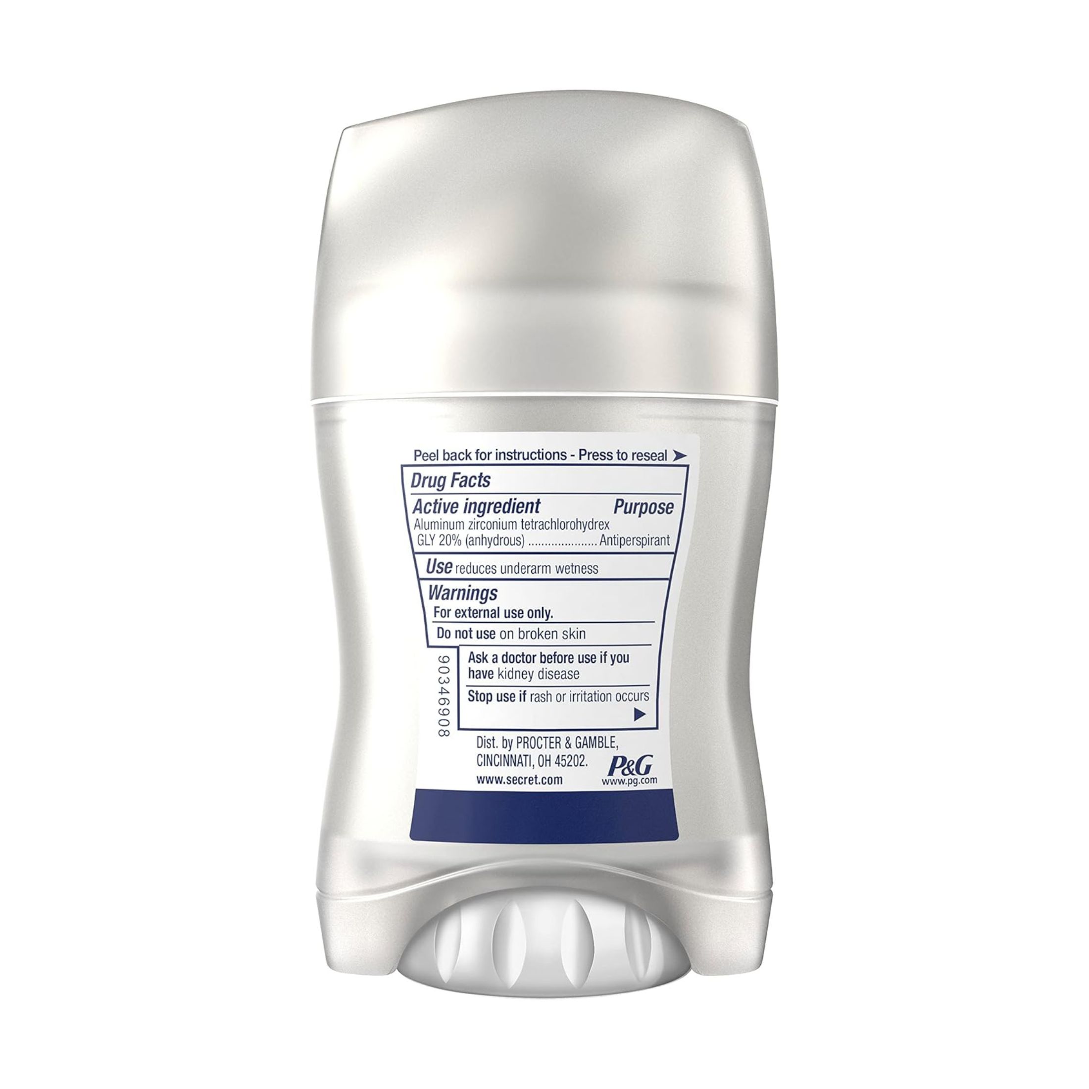 Secret Clinical Strength Advanced Solid Antiperspirant And Deodorant, Ooh-La-La Lavender Scent - 1.6 Oz