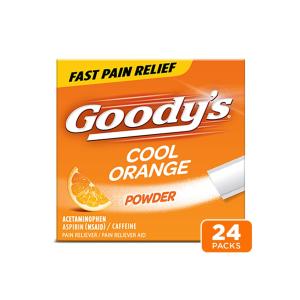 Goody's Powder Packs Extra Strength Cool Orange Headache Powders