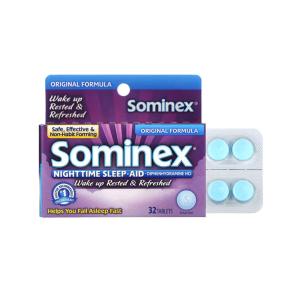 Sominex Nighttime Sleep-Aid Tablets Original Formula