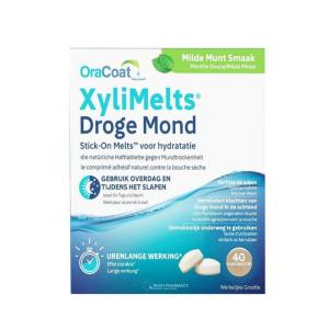 OraCoat XyliMelts For Dry Mouth Relief Mild Mint