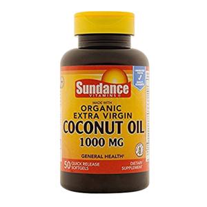 Sundance Organic Coconut Oil Softgels 1000 Mg