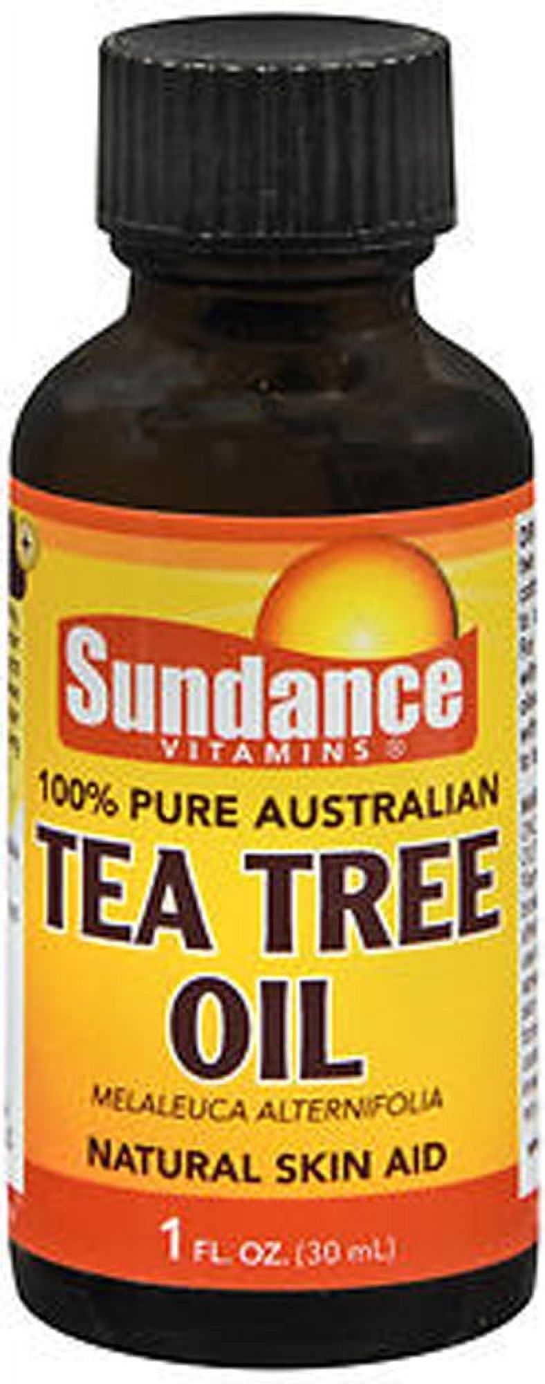 Sundance Vitamins 100% Pure Tea Tree Oil For Natural Skin Aid, 1 Oz