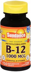 Sundance B-12 1000 Mcg Fast Dissolve - 150 Tablets
