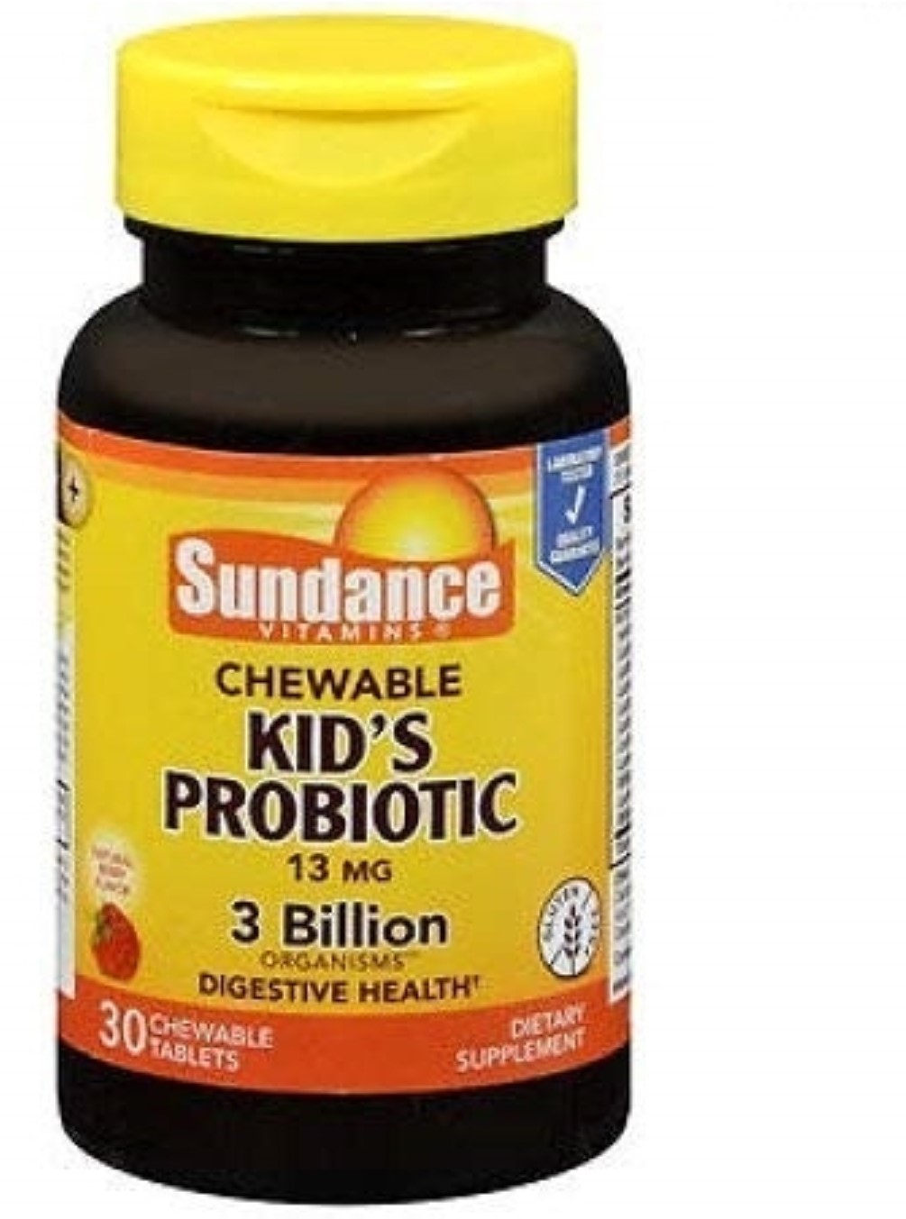 Sundance Kid's Probiotic Chewable Tablets Natural Berry Flavor, 13 Mg
