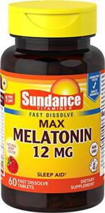 Sundance 12 Mg Melatonin Tablets