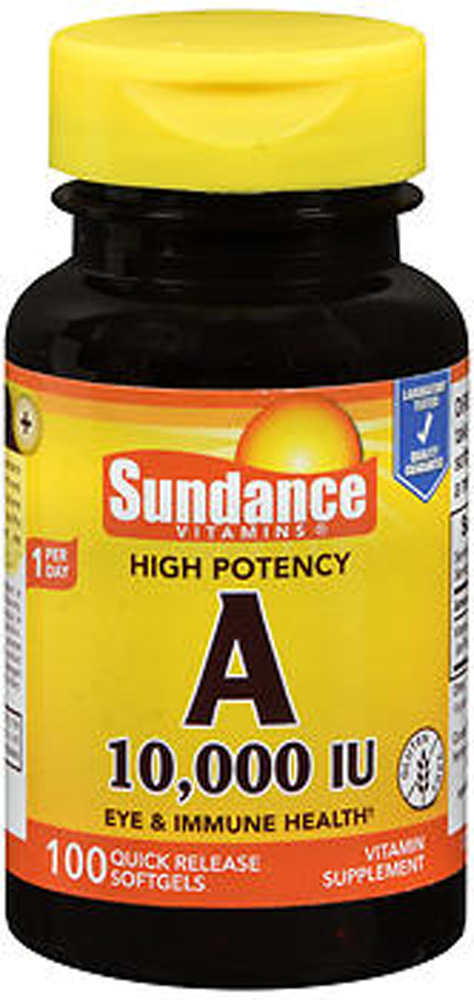 Sundance Vitamins High Potency A Quick Release Softgels