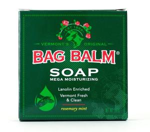 Bag Balm Mega Moisturizing Soap Rosemary Mint - 3.9 Oz Bar