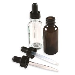 Rexam Amber Glass Dropper 12 X 1 Oz