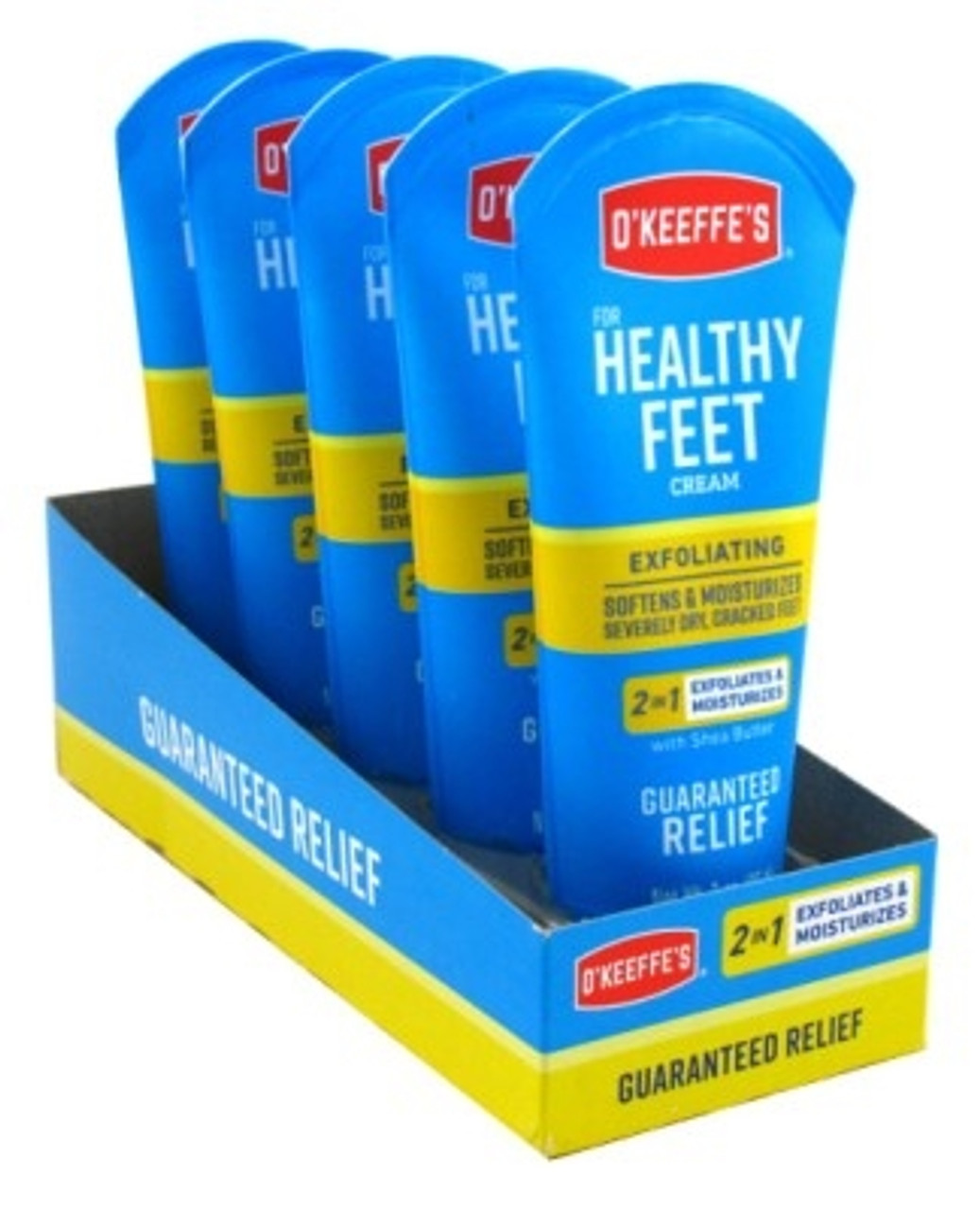 O'Keeffe's For Healthy Feet Exfoliating Foot Cream, 3 Oz., Tube