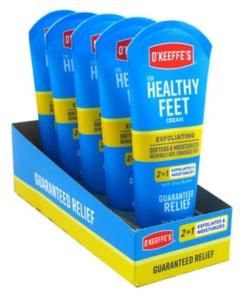 O'Keeffe's For Healthy Feet Exfoliating Foot Cream, 3 Oz., Tube
