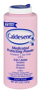 Caldesene Medicated Protecting Powder, Cornstarch & Zinc Oxide, Talc Free, 5Oz