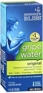 Mommy's Bliss Gripe Water Grape 4 OZ