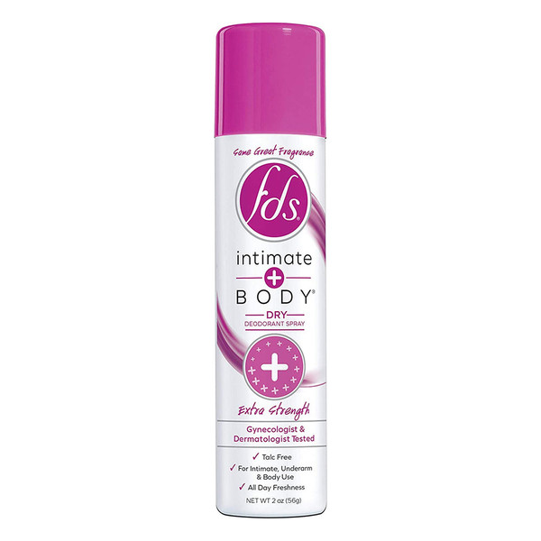 FDS Feminine Deodorant Spray Extra Strength 2 Oz