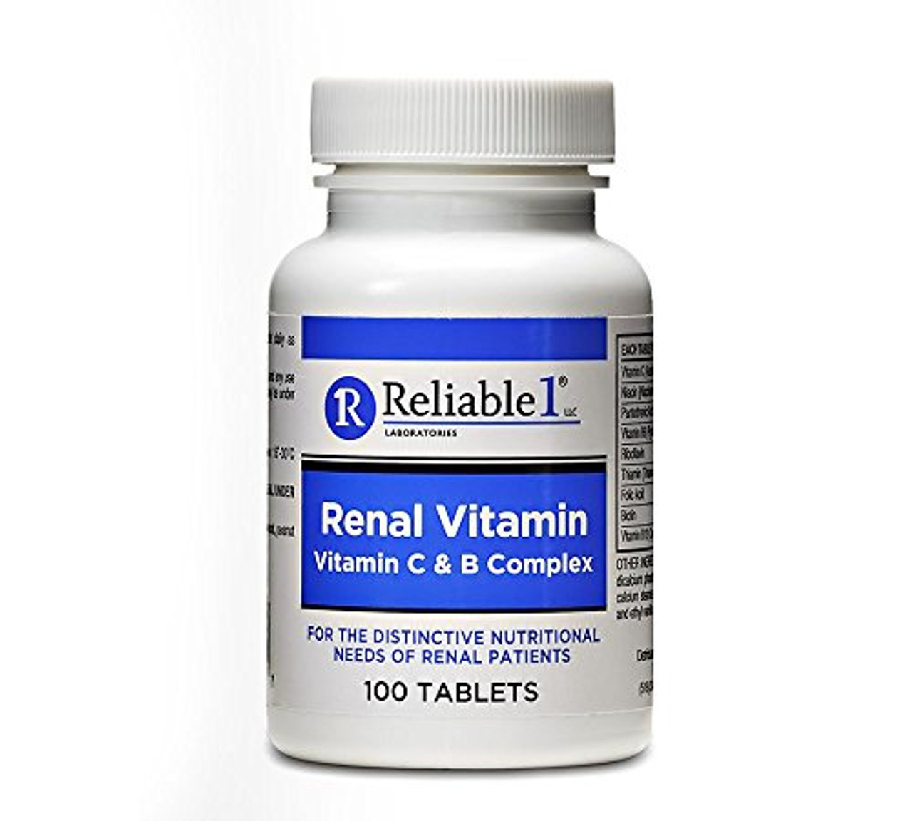 Reliable 1 Vitamin C & B Complex 100 Ct