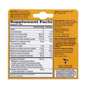 Airborne Very Berry Immune Support Supplement Original Effervescent Tablets 10 Ct Box