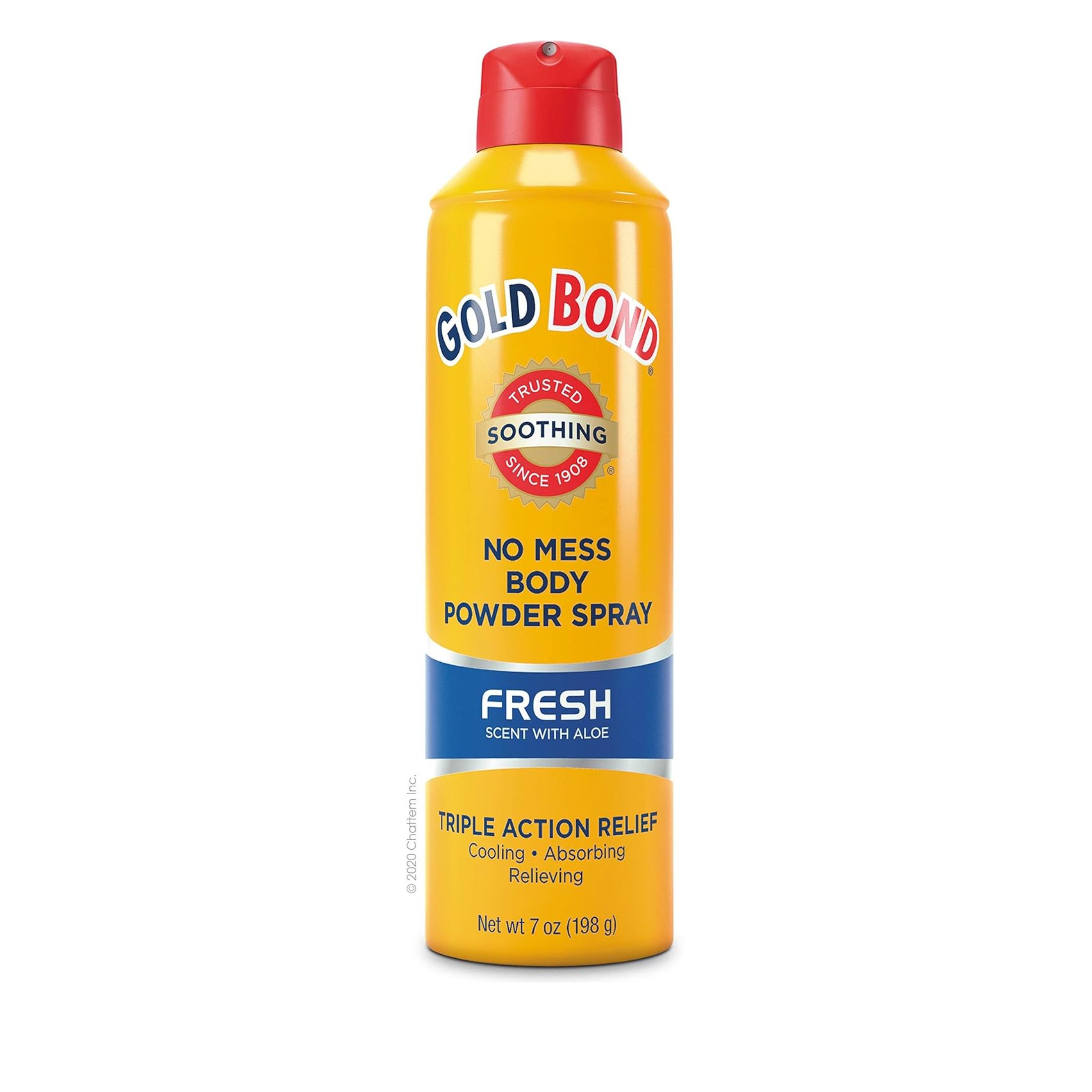 Gold Bond No Mess Fresh Scent With Aloe Body Powder Spray 7 Oz