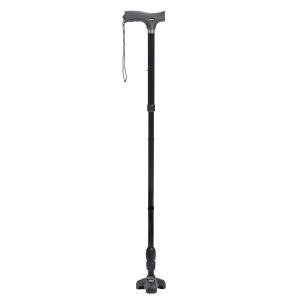 Drive Medical Flex N Go Adjustable Folding Cane With T Handle Black