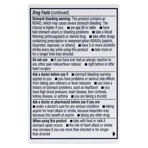 Advil Pain Reliever And Fever Reducer Film Coated Tablets - Ibuprofen (NSAID)
