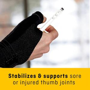 Futuro Deluxe Thumb Stabilizer Black Small/Medium