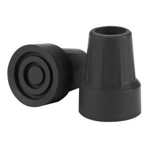 Drive Medical Crutch Tips, 7/8", Black, 1 Pair