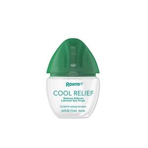 Rohto Cool Redness Relief Cooling Eye Drops - 0.4 Fl Oz Bottle