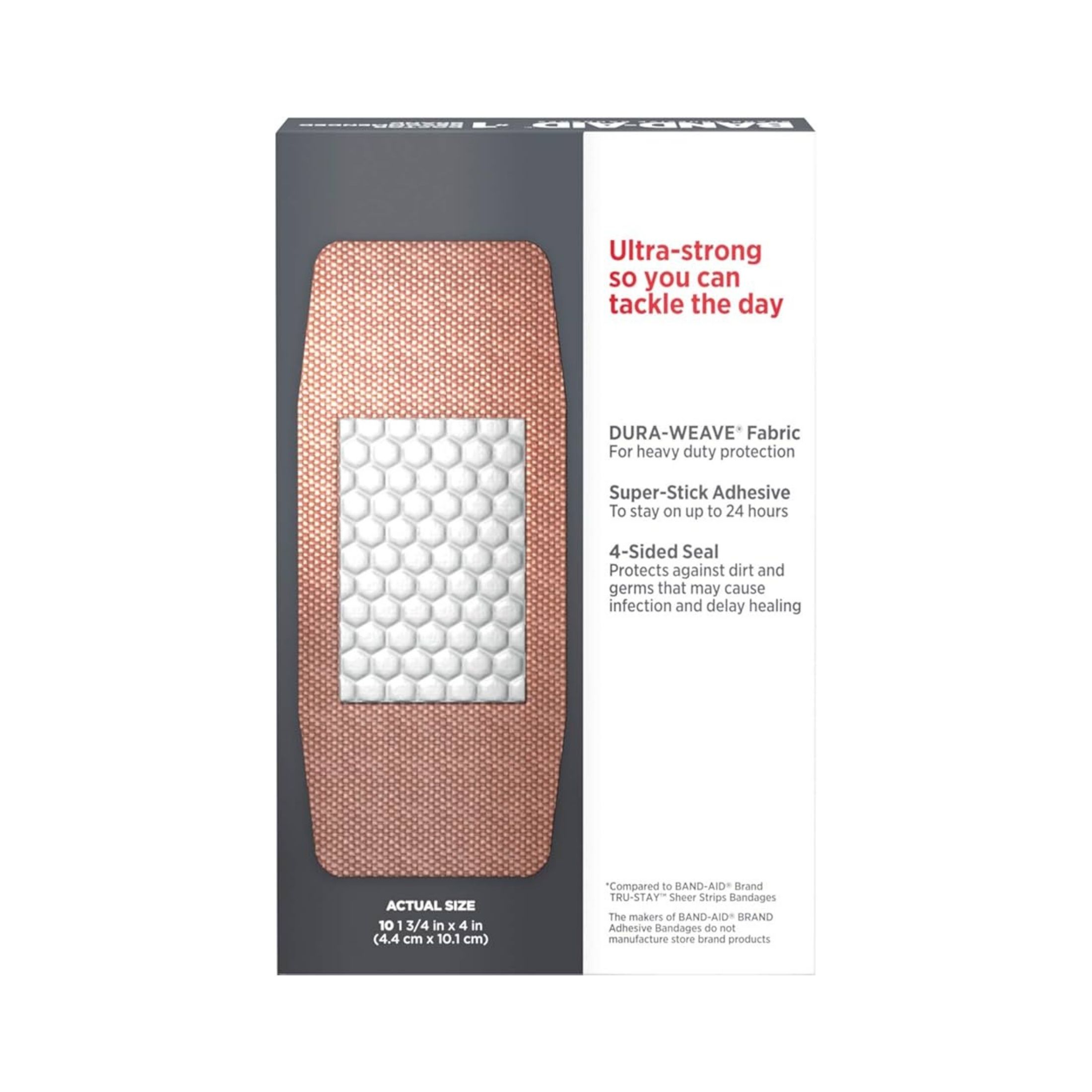 Band-Aid Tough Strips Extra Large Adhesive Bandages