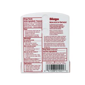 Blistex Medicated Lip Ointment, Value Size - 0.35 Oz