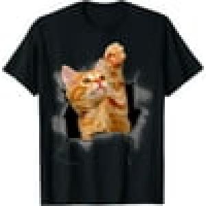 Sleeping Phoenix Orange Cat Torn Cloth Funny Gifts Cat Dad Cat Mom Cat Lover T-Shirt Navy Blue Color Size Toddler2T