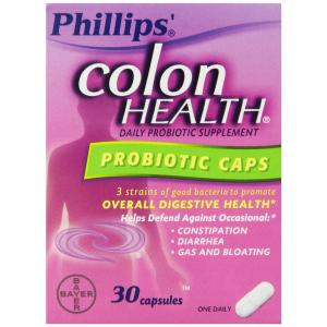 Phillips' Phillip's, Colon Health Daily Probiotic Supplement, 30 Capsules