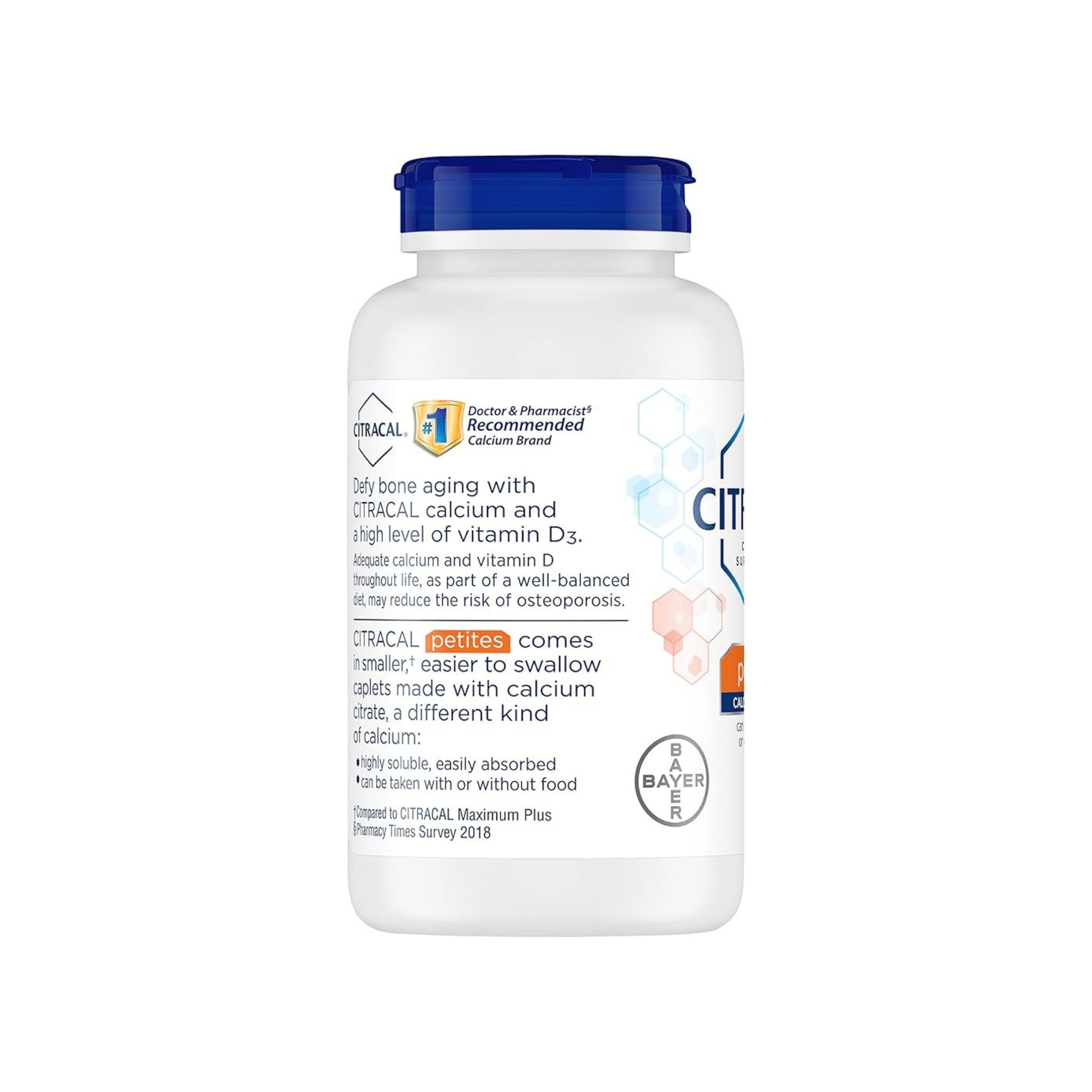 Citracal Petites Con La Vitamina D3 200-Recuento De 200 Comprimidos Cada Uno