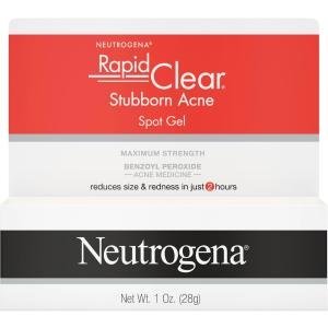 Neutrogena Rapid Clear Stubborn Acne Medication Spot Treatment Gel - 1 Oz
