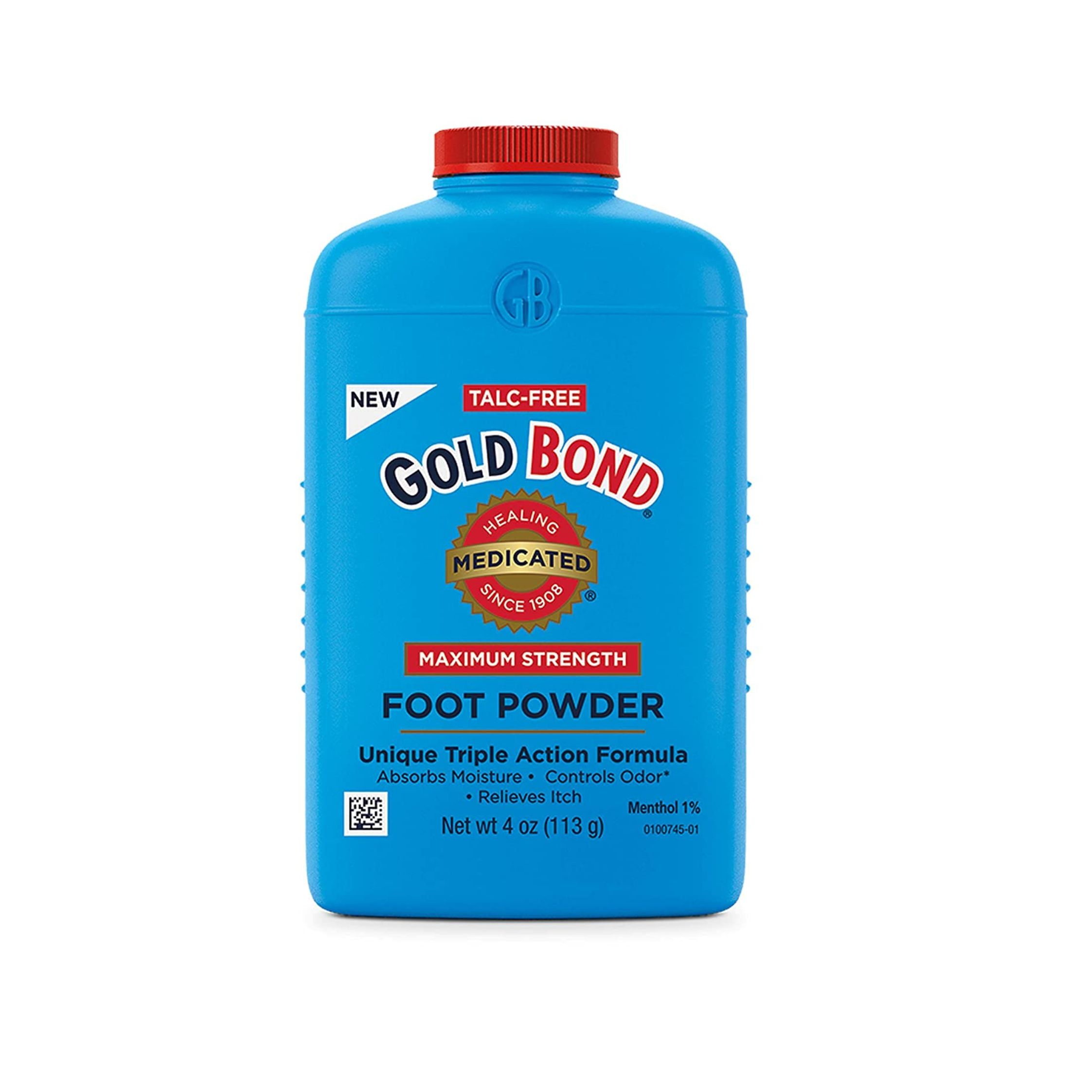 Gold Bond Triple Action Relief Maximum Strength Foot Powder 4 Oz