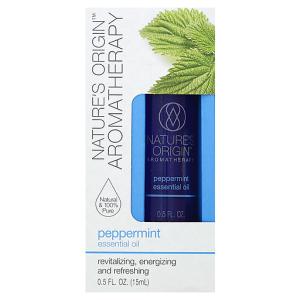 Nature's Origin Aromatherapy Essential Oil, Peppermint