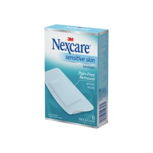 Nexcare Bandages, Sensitive Skin, Knee & Elbow