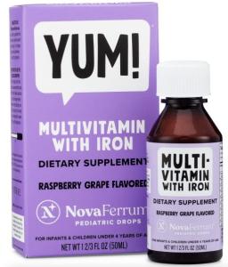 NovaFerrum Multivitamin With Iron For Infants And Toddlers