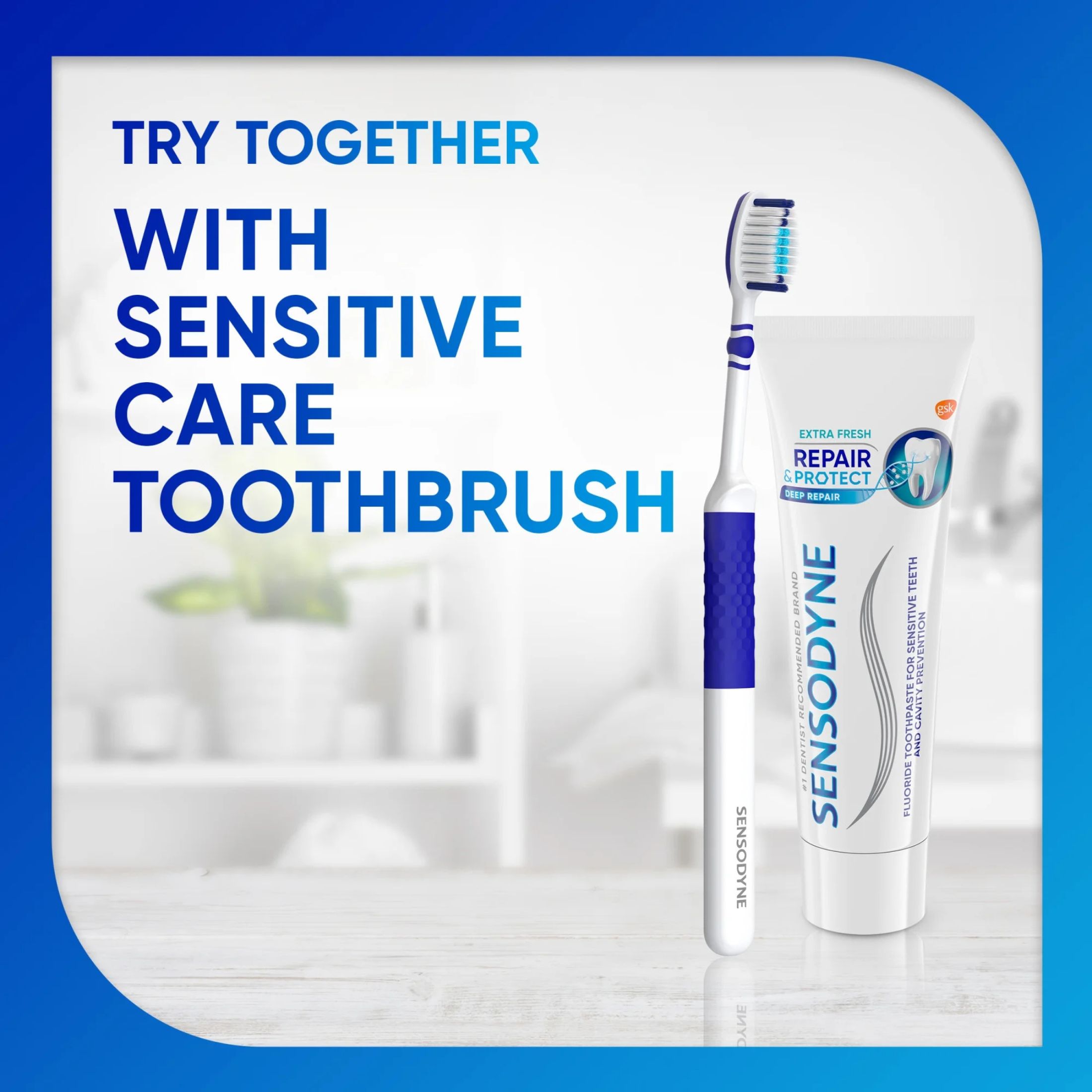 Sensodyne Repair & Protect Fluoride Toothpaste, 3.4 Oz