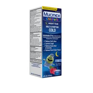 Mucinex Children's Night Time Multi-Symptom Cold Syrup