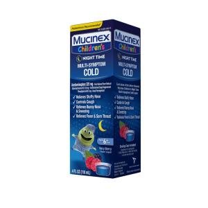 Mucinex Children's Night Time Multi-Symptom Cold Syrup