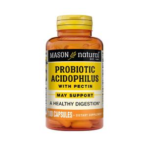 Mason Natural Probiotic Acidophilus With Pectin, 100 Capsules